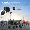 Carrello manuale AREBOS pieghevole nero | fino a 100 kg | Anteprima dell’immagine prodotto 5