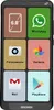 A smartphone with various app icons displayed on its screen. Podgląd zdjęcia produktu