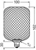 OSRAM DECOR LED FLAT SQUARE ampoule carrée plate de 3.5W, Voir les images du produit 7