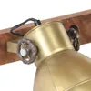 vidaXL Lampada da parete in stile industriale in ottone Anteprima dell’immagine prodotto 5