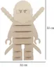 Espositore da scaffale LEGO NINJA GO figura in legno Anteprima dell’immagine prodotto 5