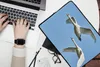 MuchoWow® Laptop Hülle 14 ZollSchwan - Vogel - Himmel - Produktbild-Vorschau 2