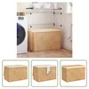 The Living Store Wäschekorb mit 3 Fächern 75x42,5x52 cm Produktbild-Vorschau 9