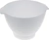 A white mixing bowl with handles on a white background. Produktbild-Vorschau