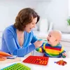 3 Stück Süßigkeiten Form Silikon Gummibärchen Formen Produktbild-Vorschau 4