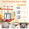 ROSEJANE : Presse-fruits manuelle de 6 litres, en acier Voir les images du produit 5