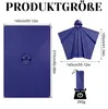 Wasserdichter Poncho für Erwachsene – leicht und Produktbild-Vorschau 3