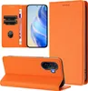 Litchi Leder Handyhülle für Huawei Nova Y70 Plus Wallet Produktbild-Vorschau 3