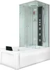 Whirlpool Dusche Kombination K05-L03-WP Duschtempel 180x90 Produktbild-Vorschau 1