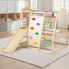 COSTWAY Klettergerüst, 8 in 1 Kletterdreieck mit Schaukel, Produktbild-Vorschau 9