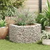 Sechseckiges Gabionen-Hochbeet 100×90×50 cm Produktbild-Vorschau 6