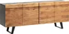 FineBuy Sideboard Akazie Massivholz 180 cm 4 Türen - Produktbild-Vorschau 6