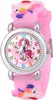 Analog, 3D Cartoon Lernuhr Quarzwerk, Silikon Uhrenarmband, Produktbild-Vorschau 1