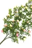 künstliche Rosen zum hängen weiß rosa mit 5 Ranken 75cm Produktbild-Vorschau 3