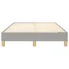 Struttura letto senza materasso Tessuto grigio chiaro Anteprima dell’immagine prodotto 4