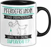 Pferdefreundin Und Prinzessin Tasse Geschenk Für Eine Produktbild-Vorschau 1