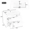 Flieks Waschbecken mit Unterschrank 60x46x50 cm, Produktbild-Vorschau 7