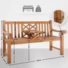 CLP Teakbank Luka teak Größe 150 cm Produktbild-Vorschau 7