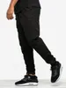 Jigga Crown Stitch Stoff-Jogger-Hose Schwarz / Weiß L Produktbild-Vorschau 4