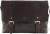 SADDLER Leder Laptoptasche Umhängetasche mit Laptopfach Produktbild-Vorschau 1