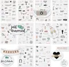CraftWerk Hochzeit Sticker Gästebuch 250 Stk. - Aufkleber Produktbild-Vorschau 1