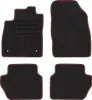Velour Mats Set für FORD FIESTA MK8   4-teilig - Neue - ROT Produktbild-Vorschau 2