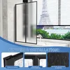 Jayseuw 100X140cm Badewannenfaltwand Badewannenaufsatz mit Produktbild-Vorschau 4