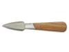 A Laguiole oyster knife with a wooden handle is shown against a white background. Voir les images du produit