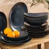 Konsimo Hlboký tanier na polievku 6p. Tvrdý porcelán s Náhľad obrázku produktu 7