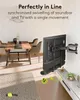 Goobay Universal Soundbar Mount for TV Sets black Produktbild-Vorschau 6