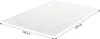 Homestyle4u Kurzflor Teppich 160x230 cm waschbar  Weiß Produktbild-Vorschau 11