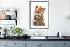 MuchoWow® Gerahmtes Poster Katzen - Illustration - Produktbild-Vorschau 4