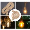 2 m E27 vintage lina konopna lampa sufitowa gniazdo lampa Podgląd zdjęcia produktu 8