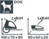 TAXXI DOG L|carrozzina per cani | rimorchio per cani | Anteprima dell’immagine prodotto 3