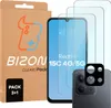 Gehärtetes Glas - 3 Stück + Kameraschutz für Xiaomi Redmi Produktbild-Vorschau 1