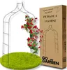 Pergola da giardino in metallo per fiori, rose, piante Anteprima dell’immagine prodotto 1