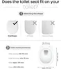 BENKSTEIN Premium Toilettendeckel - antibakteriell oval Produktbild-Vorschau 14