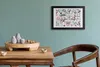 Bild 30x20 MDF-Rahmen, Wandkunst Tiere und Blumen Produktbild-Vorschau 2