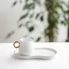 Elegantes 12-teiliges Mokkatassen-Set aus Porzellan - 100 Produktbild-Vorschau 2