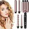 Lockenstab Set 5 in 1, Keramik Curling Wand mit 3 Produktbild-Vorschau 1