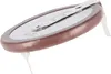 A close-up, angled view of a single coin cell battery with two metal tabs attached. Produktbild-Vorschau