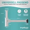 Siphon Engelbach® Design pour lavabo et meuble-lavabo - Voir les images du produit 6