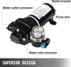 SucceBuy 12V FL-40 Hochdruck-Membran-Wasserpumpe, 40PSI Produktbild-Vorschau 3
