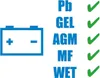 GÜDE Automatyczna ładowarka akumulatorów GAB 12V-15A-BOOST Podgląd zdjęcia produktu 9