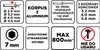 A grid of icons and text describing features of a blind rivet adapter. Produktbild-Vorschau