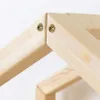 Wooden House Shelf SHELLY - Grey - Natural decor Produktbild-Vorschau 7
