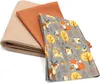 Waldtiere Set01 Waffelstoff Set  1x Waffelstoff + 2x  Produktbild-Vorschau 2