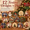 Diamond Painting Set, 12 Pack DIY 5D Christmas Diamond Produktbild-Vorschau 6