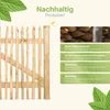 Classic Staketenzaun-Tor Set (silber) aus Edelkastanie, Produktbild-Vorschau 6
