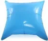 A blue inflatable air cushion for a swimming pool. Produktbild-Vorschau